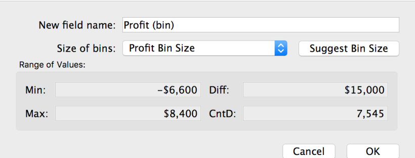tableautiptuesday 2020 week 3 bins