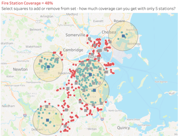 Multifocal Distance Analysis using Spatial Sets - Tableau Training