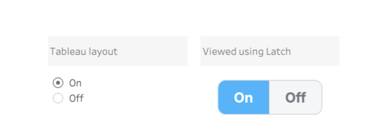 Tableau parameters deserve better – meet Latch